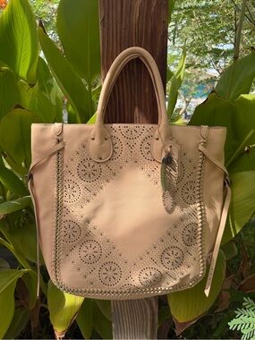 Rare limited-edition Coach Whiplash Studded Tall Tatum Tote